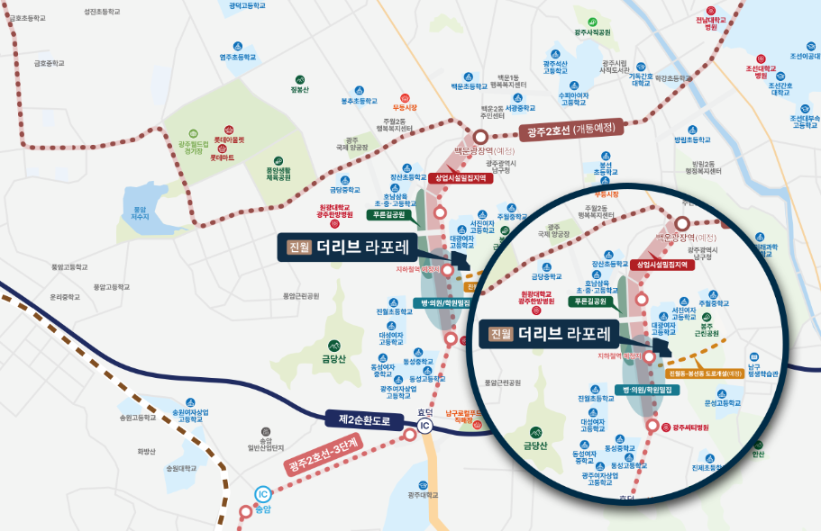 진월 더리브 라포레 현자위치